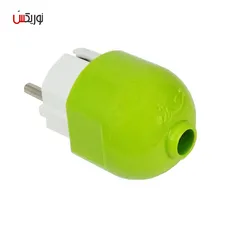  دوشاخه برق تیراژه مدل ارت دار کد S41 بسته دو عددی 