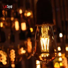 لامپ ادیسونی 4 وات گلابی مدل st64  پایه E27 - LED LAMP