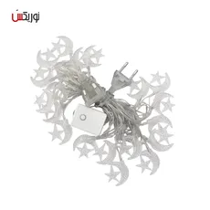 ریسه ال ای دی طرح ماه و ستاره به طول 3 متر - Moon thread of star and star design code 02 length 3 meters