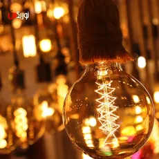  لامپ ادیسونی 40 وات مدل G125 SPIRAL پایه E27 