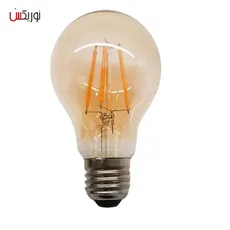 لامپ فیلامنتی 8 وات مدل A60 پایه E27 - 4 watt PGT filament lamp