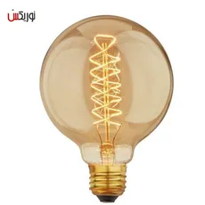  لامپ ادیسونی 40 وات مدل G125 SPIRAL پایه E27 
