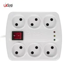 محافظ آنالوگ لوازم صوتی و تصویری و کامپیوتر تیراژه مدل S5000 - Voltage protector