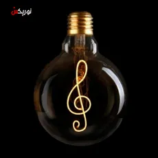 لامپ ادیسونی 6 وات شیشه ای مدل ملودی - 