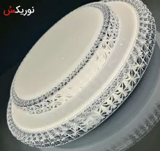 چراغ سقفی سه حالته 80 وات مدل کریستال - RISEH
