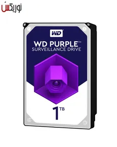 هارد دیسک اینترنال وسترن دیجیتال سری بنفش ظرفیت 1 ترابایت  ا Western Digital Purple Internal Hard Dr - 
