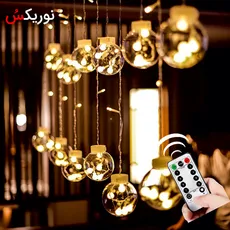 ریسه ال ای دی پرده ای طرح گوی