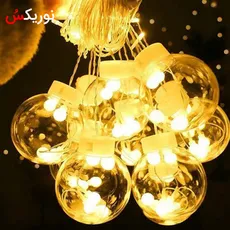 ریسه ال ای دی پرده ای طرح گوی