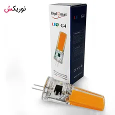 لامپ ژله ای ناخنی 220 ولت 5 وات دیپلمات مدل COB پایه سوزنی G4 - 