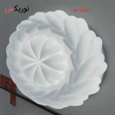 لوستر سقفی مدرن 4 حالته 120 وات ریموت دار مدل 61266 - lux chandelier - lux ceiling light 120w