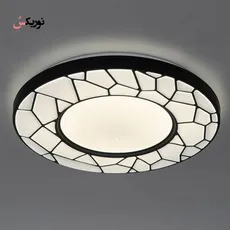 لوستر سقفی 36 وات مودی طرح سنگ IR-MD6136R-G - modi ceiling light 36w
