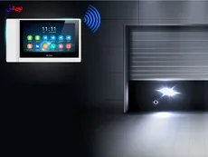 آیفون تصویری برایتون 10 اینچ وای فای مدل BAM-1050-WIFI