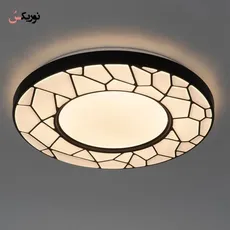 لوستر سقفی 72 وات مودی طرح سنگ IR-MD6172R-G - modi ceiling light 72w
