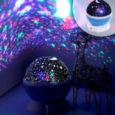 چراغ خواب کهکشانی چرخشی مدل Star Master با رقص نور