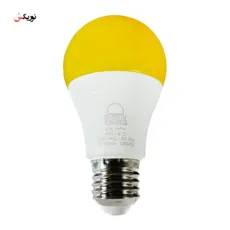 لامپ رنگی 9 وات بروکس ( قرمز - آبی- سبز - نارنجی )