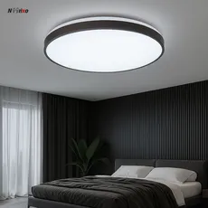 لوستر سقفی مدرن 4 حالته 120 وات ریموت دار مدل 61044 - lux chandelier - lux ceiling light 120w