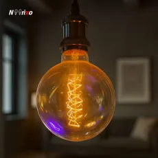  لامپ ادیسونی 40 وات مدل G125 SPIRAL پایه E27  - Edison lamp