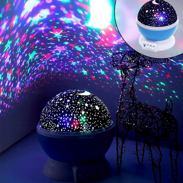 چراغ خواب کهکشانی چرخشی مدل Star Master با رقص نور